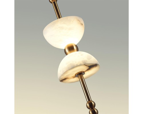 6685/7L L-VISION ODL26 Подвесной светильник бронзовый/ белый/алебастр/металл IP20 LED 7W 560Лм 3000K 220-240V FELIZ