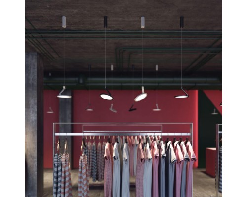 Накладной светильник Novotech, длина провода 1м 358351 белый IP20 LED 4000K 18W 85-265V HAT