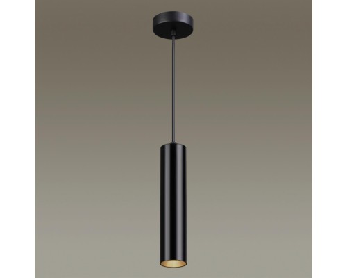 Подвес Odeon Light 3872/1L Kiko черный GU10 50 Вт