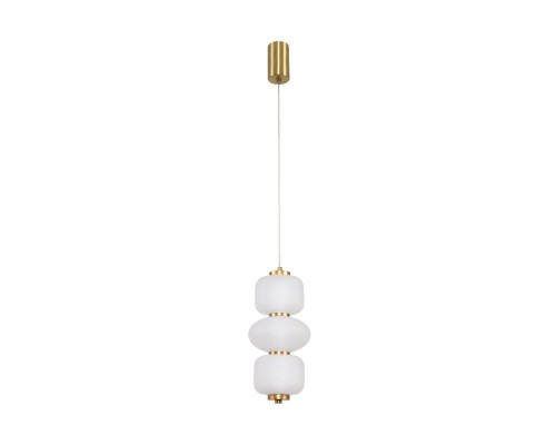 8324/25L LEDIO LN26 377 бронза/белый, металл/стекло Подвес LED 10W 4000K 220V TAISHA