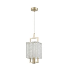 4976/1 HALL ODL22 376 матов.золотой/стекло Подвес E14 1*40W EDERA