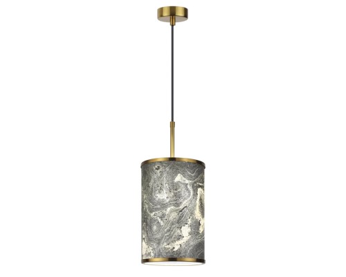 5064/1A MODERN ODL24 404 античн.бронза/серо-беж./металл/натур.камен.