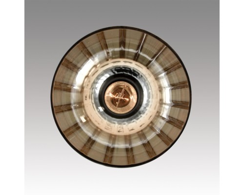 8065/1A MODERNI LN25 298 хром/амбер, металл/стекло Подвесной светильник E27 1*60W 220V LORENZO