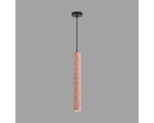 8355/1B SUSPENTIONI черный/розовый, металл/цемент Подвес GU10 LED 5W 220V SHAMAREL