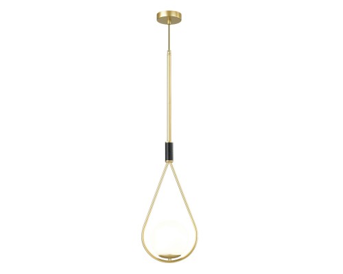 4810/1 PENDANT ODL21 447 золтой/черный/белый Подвес E14 1*40W FLARI