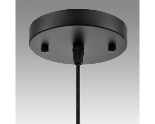 8057/1A SUSPENTIONI LN25 311 черный/смоки металл/стекло Подвесной светильник E27 1*60W 220V ELENIKA