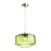 Подвес Odeon Light 4783/1 зеленый/бронзовый E27 60W BINGA