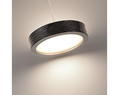 5451/32LB L-VISION ODL_EX26 017 черный/никель/металл/керамика/хрусталь/акрил Подвес LED 32W 2000К/3000K/4000K RIVIERA