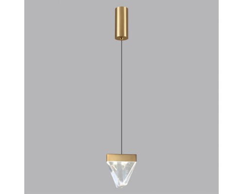 6678/5L L-VISION ODL24 205 Подвесной светильник латунь/металл/хрусталь IP20 LED 5W 320Лм 4000K RAY