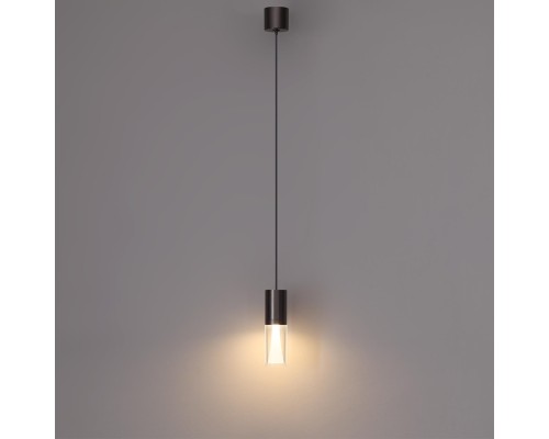 7143/4L HIGHTECH ODL26 513 светильник темный никель/акрилл/металл IP20 LED 4W 280Лм 3000K 180° 220V DEFANCE