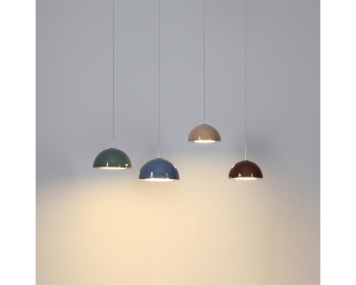 5452/6LA L-VISION ODL_EX26 011 светлая бронза/синий/металл/керамика/акрил Подвес LED 6W 3000K LULU