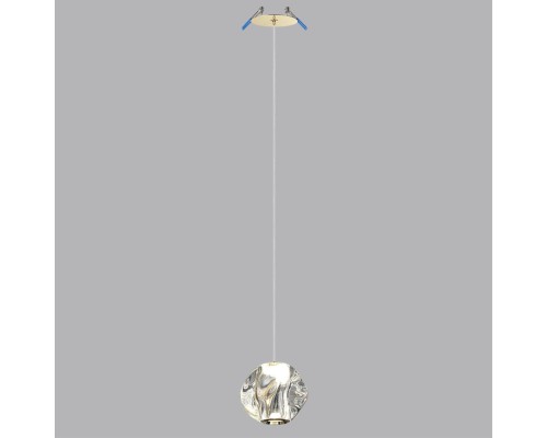 5085/5L L-VISION  золото/прозрачный/металл/акрил Подвес LED 5W 4000K 240lm JEMSTONE