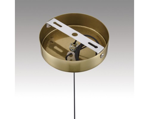 8087/1A MODERNI LN25 302 золото/белый, металл/стекло Подвесной светильник G9 1*20W 220V SOLIDA