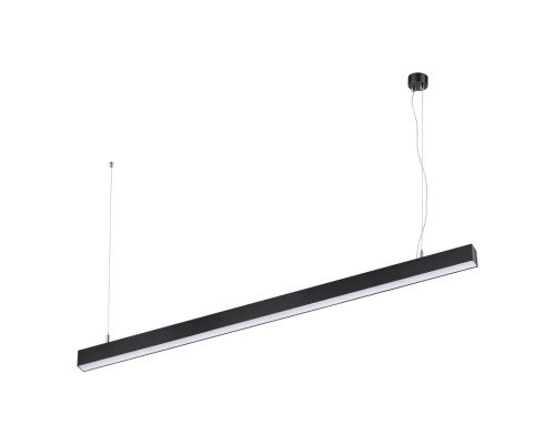 358866 OVER NT21 черный Накладной/подвесной светодиодный светильник IP20 LED 40W 220V ITER