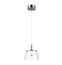4108/7L L-VISION ODL19 95 белый/хром/прозрачный Подвес LED 7W ABEL