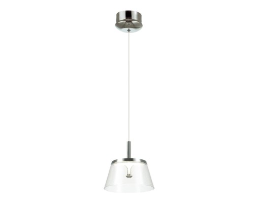 4108/7L L-VISION ODL19 95 белый/хром/прозрачный Подвес LED 7W ABEL