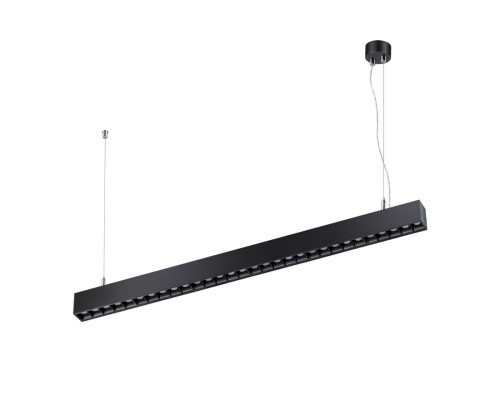 358876 OVER NT21 черный Накладной/подвесной светодиодный светильник IP20 LED 30W 220V ITER