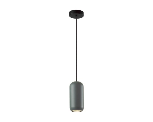 5060/1E PENDANT ODL24 313 темн.зеленый/черный/металл Подвес GU10 LED 4W COCOON
