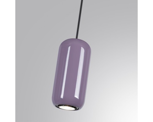 5053/1 PENDANT ODL24 311 черный/сиреневый/металл Подвес GU10 LED 4W OVALI