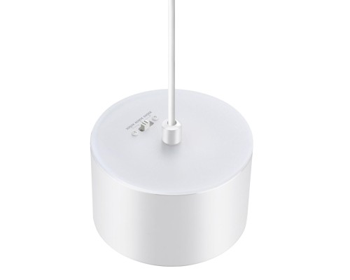 358967 OVER NT22 белый Светильник накладной с переключ. цв. температуры, провод 2м IP20 LED 3000К\4000К\6000К 12W вниз + 3ВW вверх 110-265V GIRO