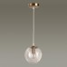 3769/1 MODERNI LN20 139 античная латунь, стекло Подвес E14 1*60W 220V BLAIR