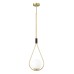 4810/1 PENDANT ODL21 447 золтой/черный/белый Подвес E14 1*40W FLARI