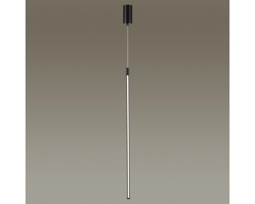 4335/9LA HIGHTECH ODL22 78 чёрный Подвесной светильник, вертикальн. крепление IP20 LED 9W 675Лм 3000K FILLINI