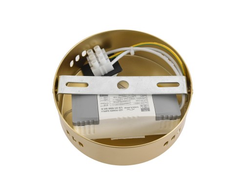 8259/15WCL LEDIO LN26 золото/амбер, металл/акрил/стекло Бра/подвес LED 15W 4000К 220V TRENDY