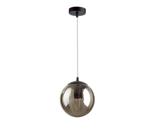 4757/1 PENDANT ODL21 353 дымчатый/черный Подвес E27 60W KATA