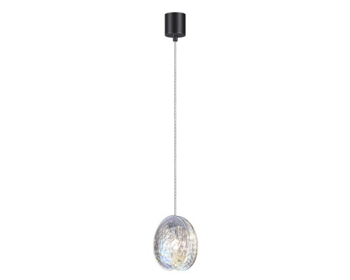 5039/1A MODERN ODL24 297 черный/перламутровый/металл/стекло Подвес G9 1*40W MUSSELS