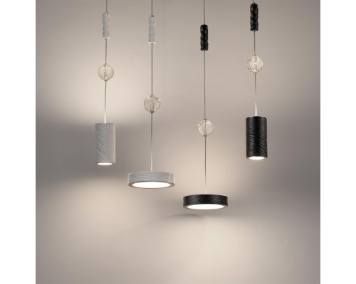 5451/32LB L-VISION ODL_EX26 017 черный/никель/металл/керамика/хрусталь/акрил Подвес LED 32W 2000К/3000K/4000K RIVIERA