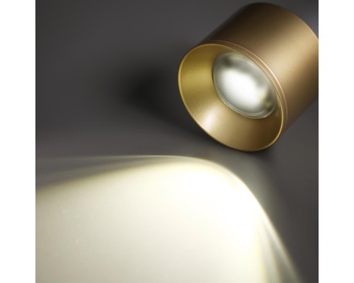 358669 OVER NT21 146 золото Светильник накладной светодиодный IP20 LED 4000К 12W 220V PATERA