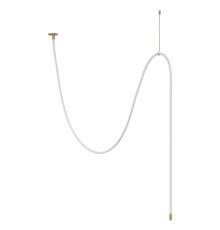 4399/40CL HIGHTECH ODL23 103 ант.бронза/металл/канат Потолочный св-к встраиваемый (2 крепления и крючок в комплекте) IP20 LED 40W 1580Лм 3000K CORDA