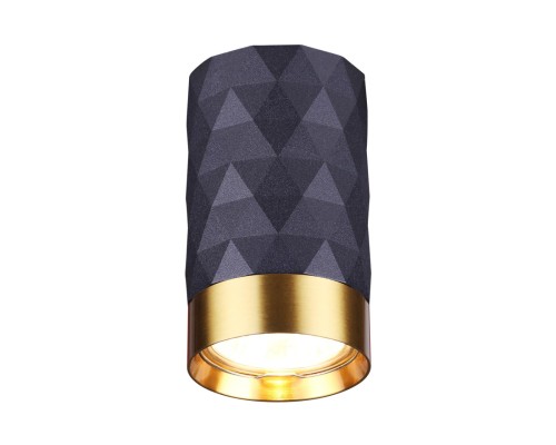 4287/1C HIGHTECH ODL22 213 черный/золотистый/металл Потолочный светильник IP20 LED GU10 max 10W AD ASTRUM