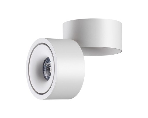 358774 OVER NT21 153 белый Светильник накладной светодиодный IP20 LED 15W 4000K 1300Лм 100-265V GRODA