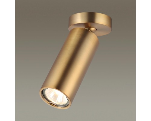4279/1C HIGHTECH ODL21 219 античн бронза/металл накладн. Поворотный светильник GU10 1*50W NINO
