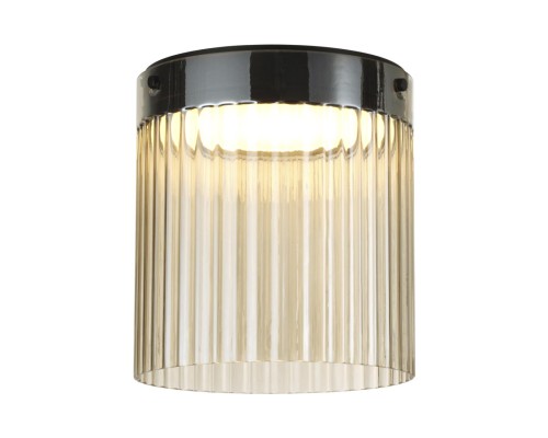 5047/20LC L-VISION ODL24 303 черный/светл.янтарный/металл/стекло Потолочный светильник LED 20W 4000К 2238Лм PILLARI