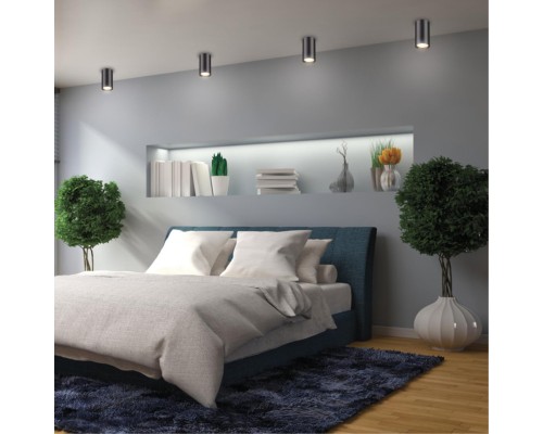 Накладной светильник Novotech 370420 Pipe черный GU10 50 Вт