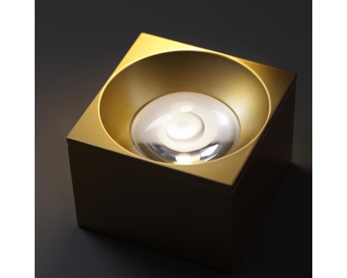 358670 OVER NT21 146 золото Светильник накладной светодиодный IP20 LED 4000К 12W 220V PATERA