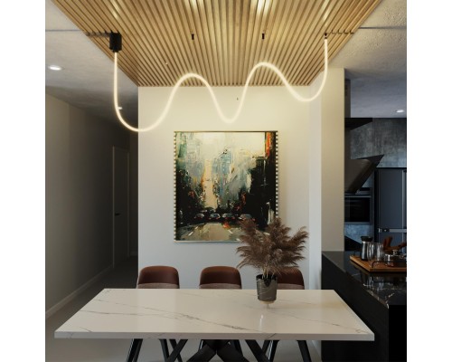 359125 KONST NT23 190 черный База для накладного монтажа светильников 359128-359133 IP20 15-40W 170-265V RAMO