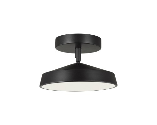 7656/12L MITRA LED SN 48 Светильник пластик/белый/черный LED 12Вт 4000K D200 IP20 MIRA BLACK