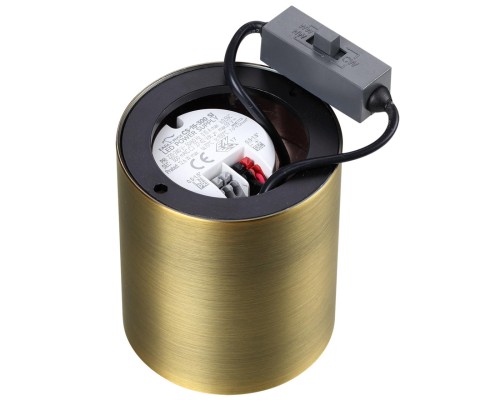 7137/12CL HIGHTECH ODL26 Потолочный светильник бронза/металл IP20 LED 12W 960Лм 3000K/4000K/6000K 36° 220-240V BRIM