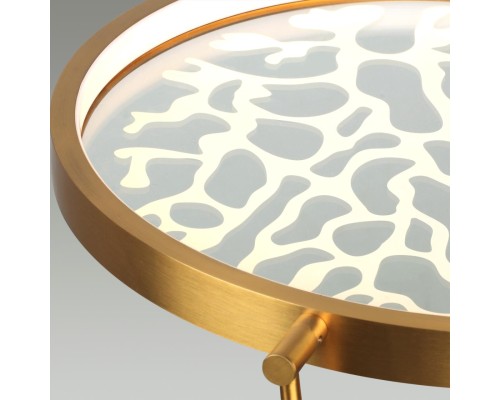 6627/36CL MIDCENT ODL24 151 античная бронза/металл/акрил Потолочный светильник поворотный град IP20 LED 36W 3000K 220V SOLARIS