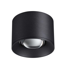 358652 OVER NT21 146 черный Светильник накладной светодиодный IP20 LED 4000К 12W 220V PATERA