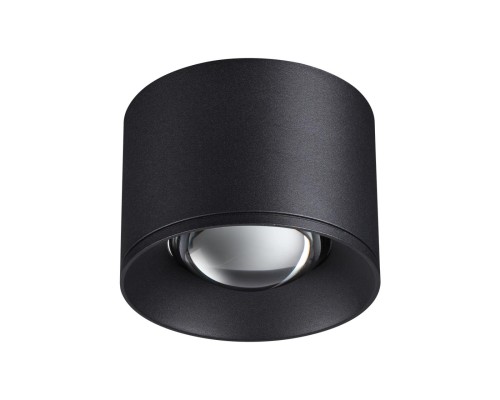 358652 OVER NT21 146 черный Светильник накладной светодиодный IP20 LED 4000К 12W 220V PATERA