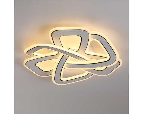 8015/160CL LEDIO LN25 белый, хром/белый металл/акрилл Потолочный светильник LED 160W 220V 3000-6000K JAZZ