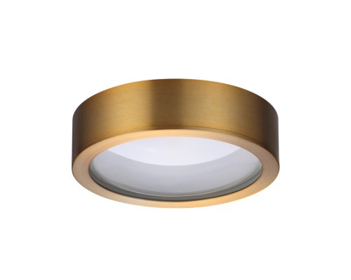 4342/7CL HIGHTECH ODL22 119 античная бронза/металл Потолочный светильник IP20 COB LED 7W 406Лм 3000K IP20 REUS