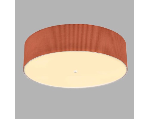 8329/5 MODERNI LN26 184 кирпичный/белый, металл/текстиль/пластик Потолочный светильник E27 LED 5*10W 220V GOFERA