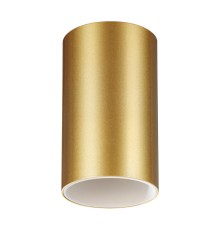 370728 OVER NT21 157 золото Светильник накладной IP20 GU10 9W 235V ELINA