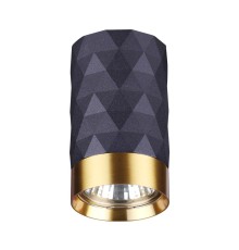 4287/1C HIGHTECH ODL22 213 черный/золотистый/металл Потолочный светильник IP20 LED GU10 max 10W AD ASTRUM